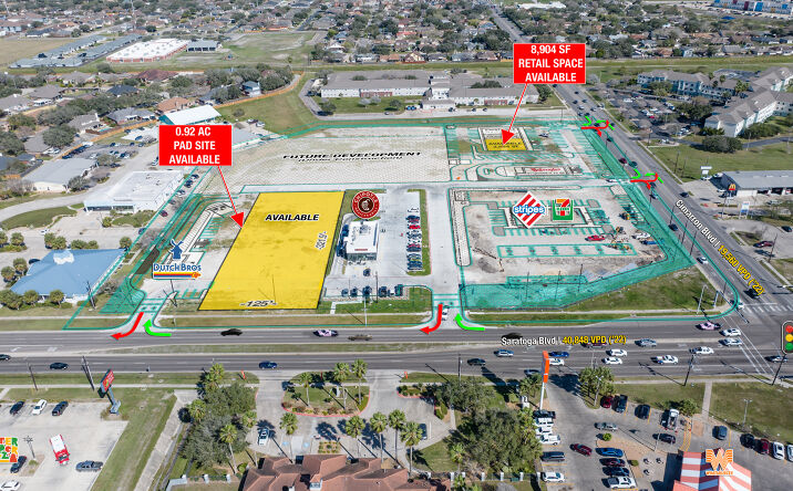 Pictures of Retail property located at 6226 Saratoga Blvd, Corpus Christi, TX 78414 for lease - image #1