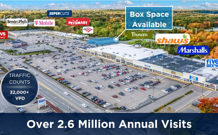 Pictures of Retail property located at 300 New State Highway, Raynham, MA 02767 for lease - image #1