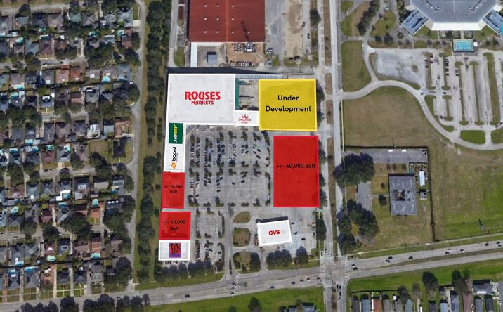 Pictures of Retail, Office, Land property located at 6600 Franklin Ave, New Orleans, LA 70122 for lease - image #1