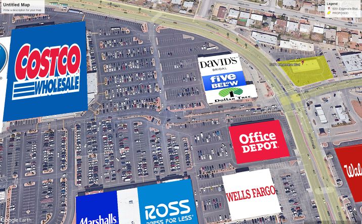 Pictures of Retail, Office, Land property located at 6201 Edgemere Blvd, El Paso, TX 79925 for lease - image #1