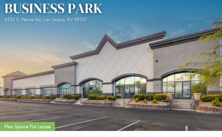 Pictures of Retail, Office, Industrial property located at 6330 S Pecos Rd, Las Vegas, NV 89120 for lease - image #1