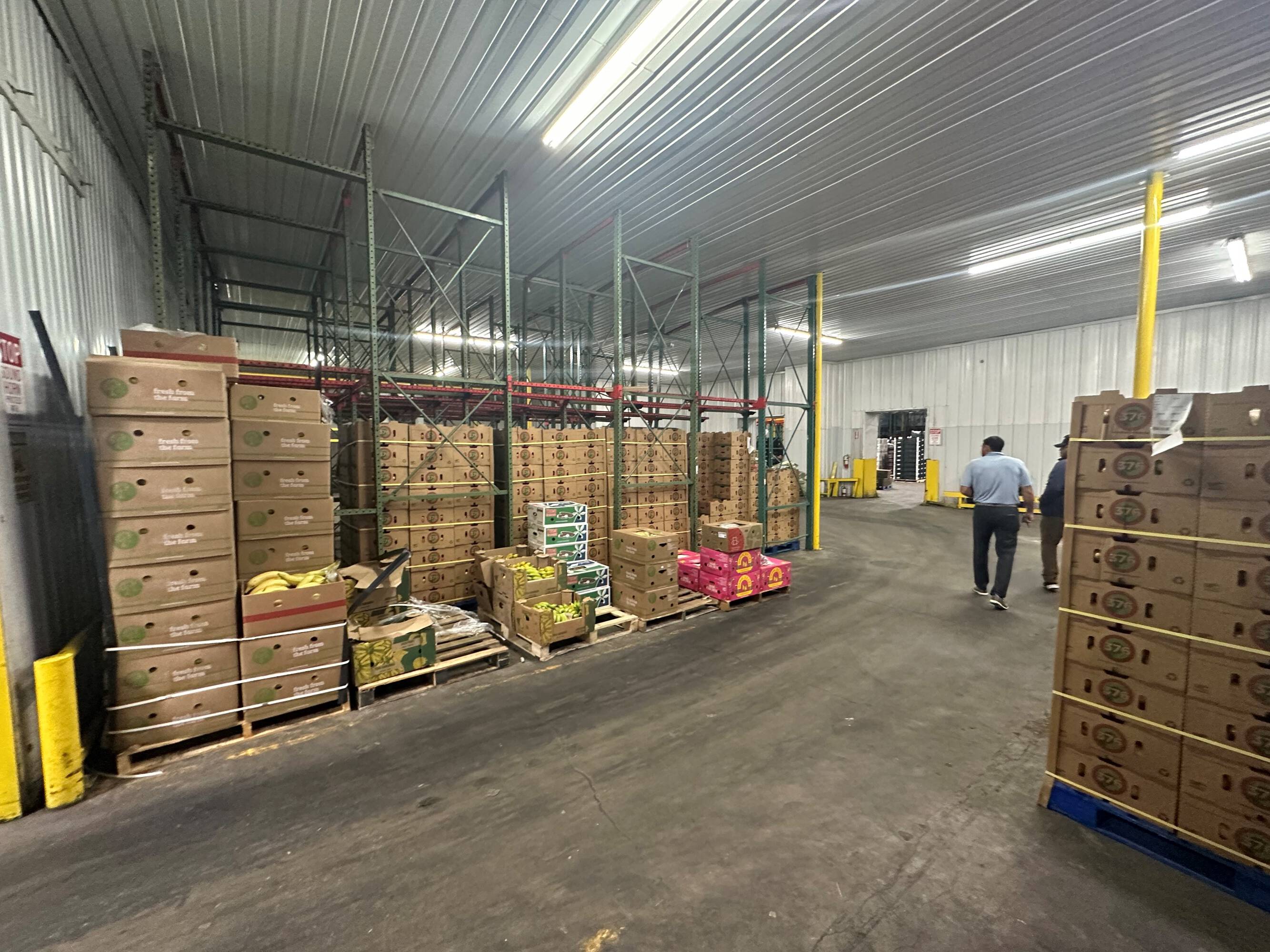 Spacious industrial warehouse with high ceilings and organized storage at 2216 Silver Street, Houston, TX.
