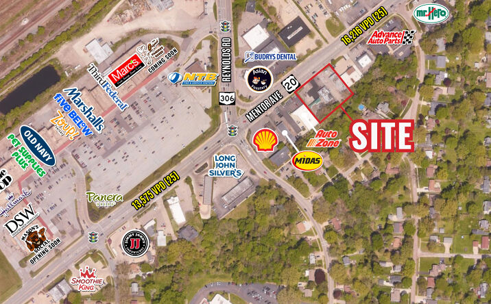 Pictures of Retail, Land property located at 7430 Mentor Ave, Mentor, OH 44060 for lease - image #1