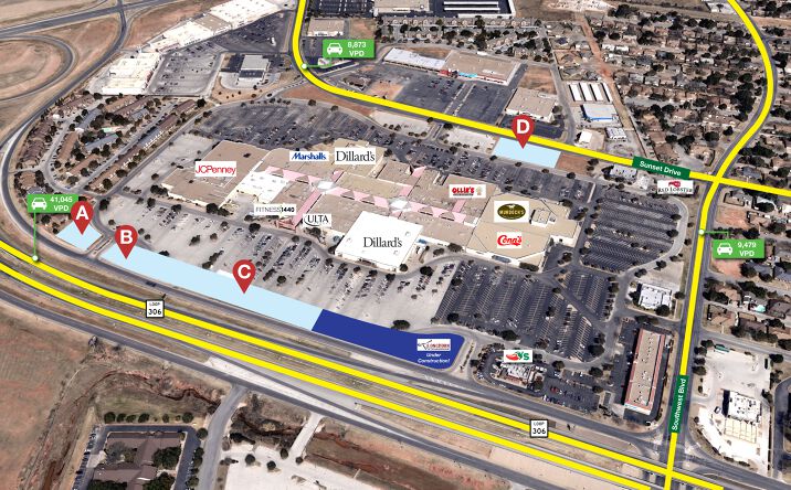 Pictures of Land property located at 4001 Sunset Dr, San Angelo, TX 76904 for lease - image #1