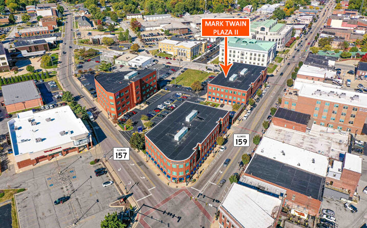Pictures of Office property located at 103 W Vandalia St, Edwardsville, IL 62025 for lease - image #1
