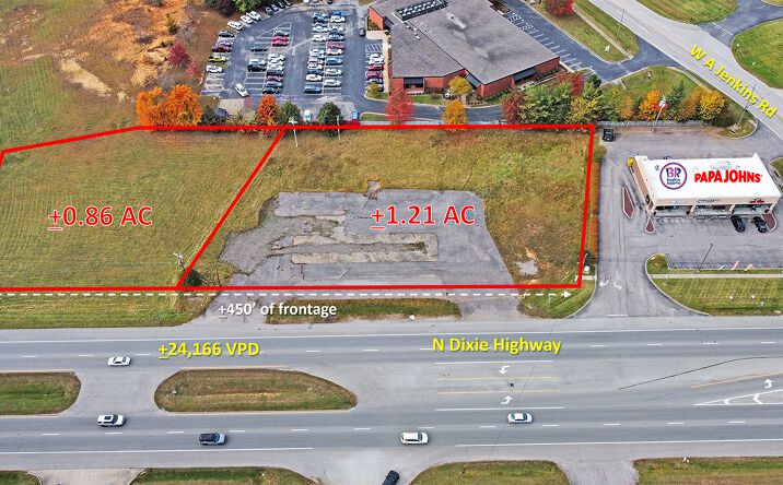 Pictures of Retail, Land property located at 4897 N Dixie Hwy, Elizabethtown, KY 42701 for lease - image #1
