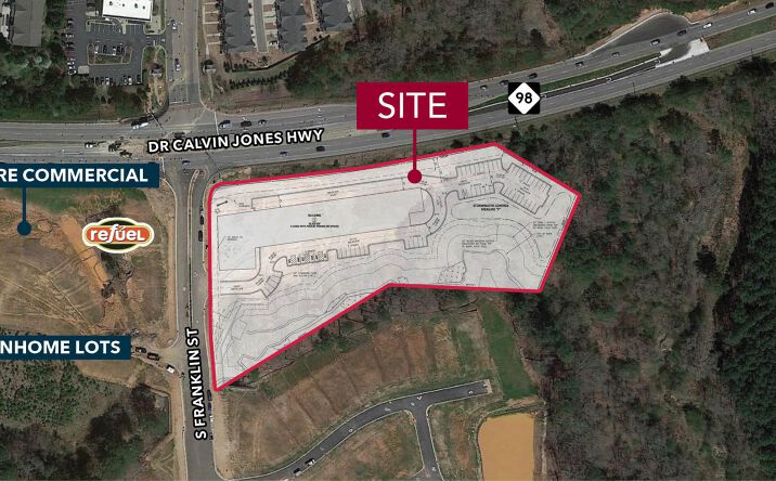 Pictures of Land property located at Dr Calvin Jones Hwy, Wake Forest, NC 27587 for lease - image #1