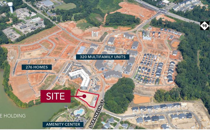 Pictures of Land property located at S Franklin St, Wake Forest, NC 27587 for lease - image #1