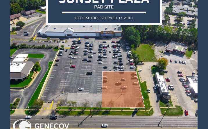 Pictures of Retail, Land, Restaurant property located at 1909 E SE Loop 323, Tyler, TX 75701 for lease - image #1