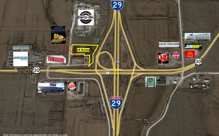 Pictures of Land property located at 1973 Hwy 30 Missouri Valley IA 51555, Missouri Valley, IA 51555 for lease - image #1