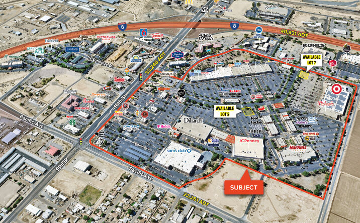 Pictures of Retail, Land, Restaurant property located at 1305 Yuma Palms Pkwy, Yuma, AZ 85365 for lease - image #1