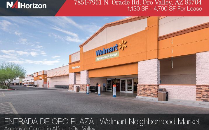 Pictures of Retail property located at 7851 N Oracle Rd, Oro Valley, AZ 85704 for lease - image #1