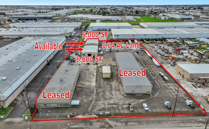 Pictures of Industrial property located at 3269 E North Ave, Fresno, CA 93725 for lease - image #1