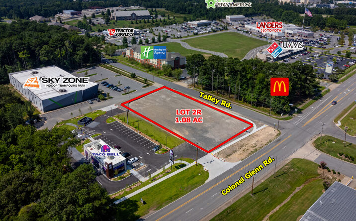 Pictures of Land property located at 10623 Colonel Glenn Rd, Little Rock, AR 72204 for lease - image #1