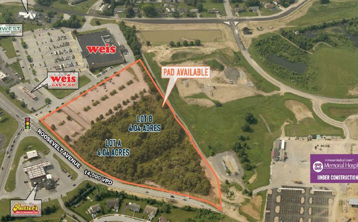 Pictures of Retail, Office, Industrial, Land, Restaurant property located at 1800 Roosevelt Ave, York, PA 17408 for lease - image #1