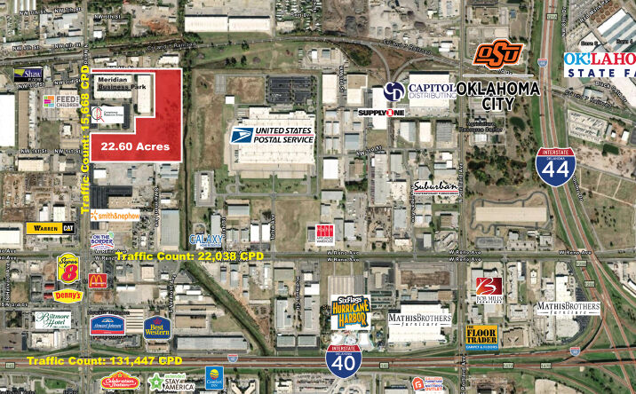 Pictures of Land property located at 13301 N Meridian Ave, Oklahoma City, OK 73120 for lease - image #1