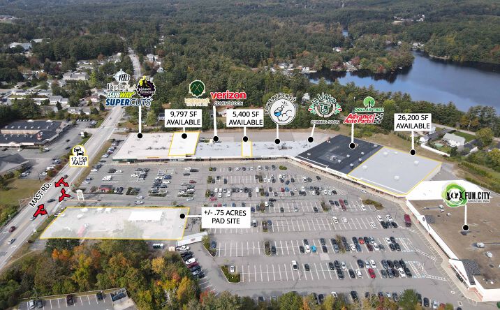 Pictures of Retail property located at 553 Mast Rd, Goffstown, NH 03045 for lease - image #1