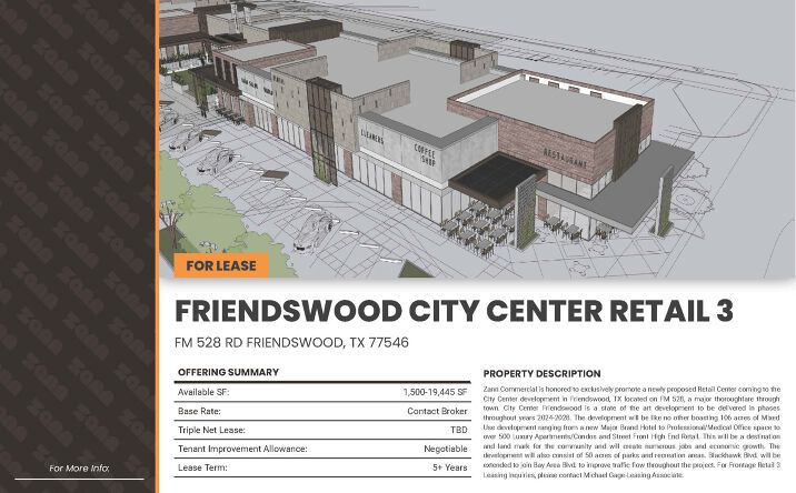 friendswood Lease Commercial Real Estate and Property in Friendswood, TX | Crexi.com