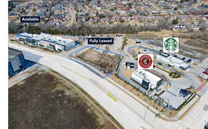 Pictures of Retail, Restaurant property located at 3800 Miles Rd, Sachse, TX 75048 for lease - image #1