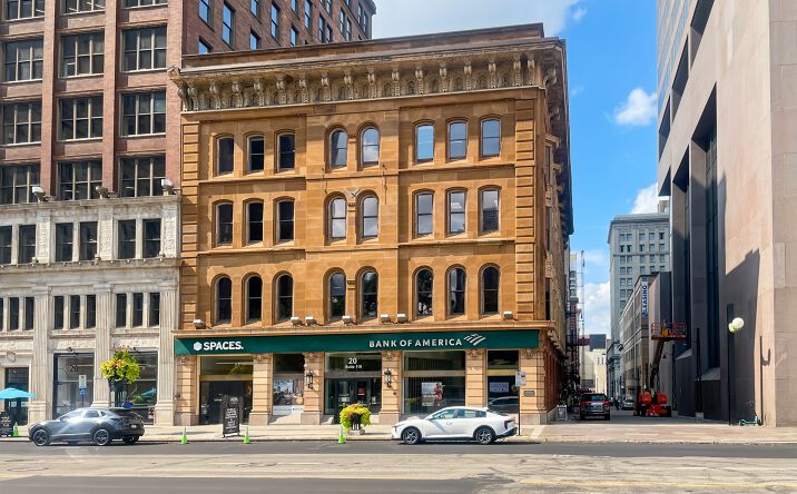 Pictures of Office property located at 20 E Broad St, 2nd & 3rd Floor, Columbus, OH 43215 for lease - image #1