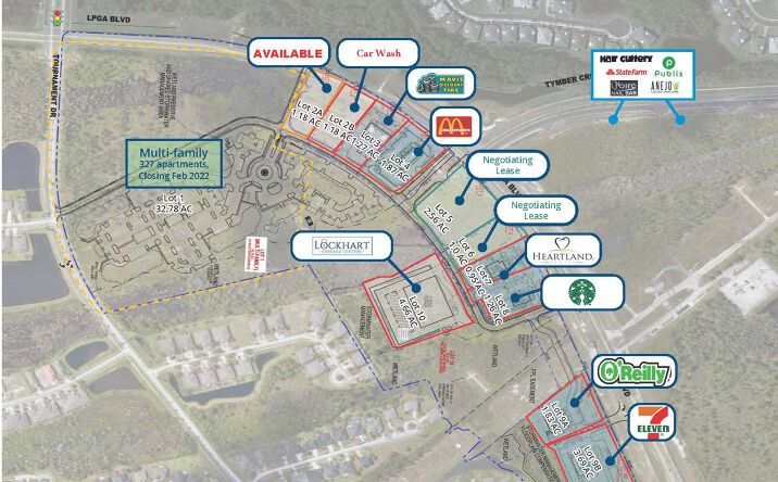 Pictures of Land property located at 2743 LPGA Blvd, Daytona Beach, FL 32124 for lease - image #1
