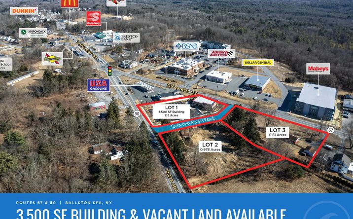 Pictures of Retail property located at Routes 67 & 50, Ballston Spa, NY 12020 for lease - image #1
