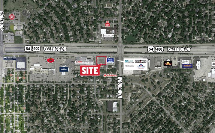 Pictures of Land property located at 6315 E Kellogg Dr, Wichita, KS 67218 for lease - image #1