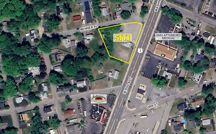Pictures of Retail, Land property located at 561 - 571 Washington St, Attleboro, MA 02703 for lease - image #1