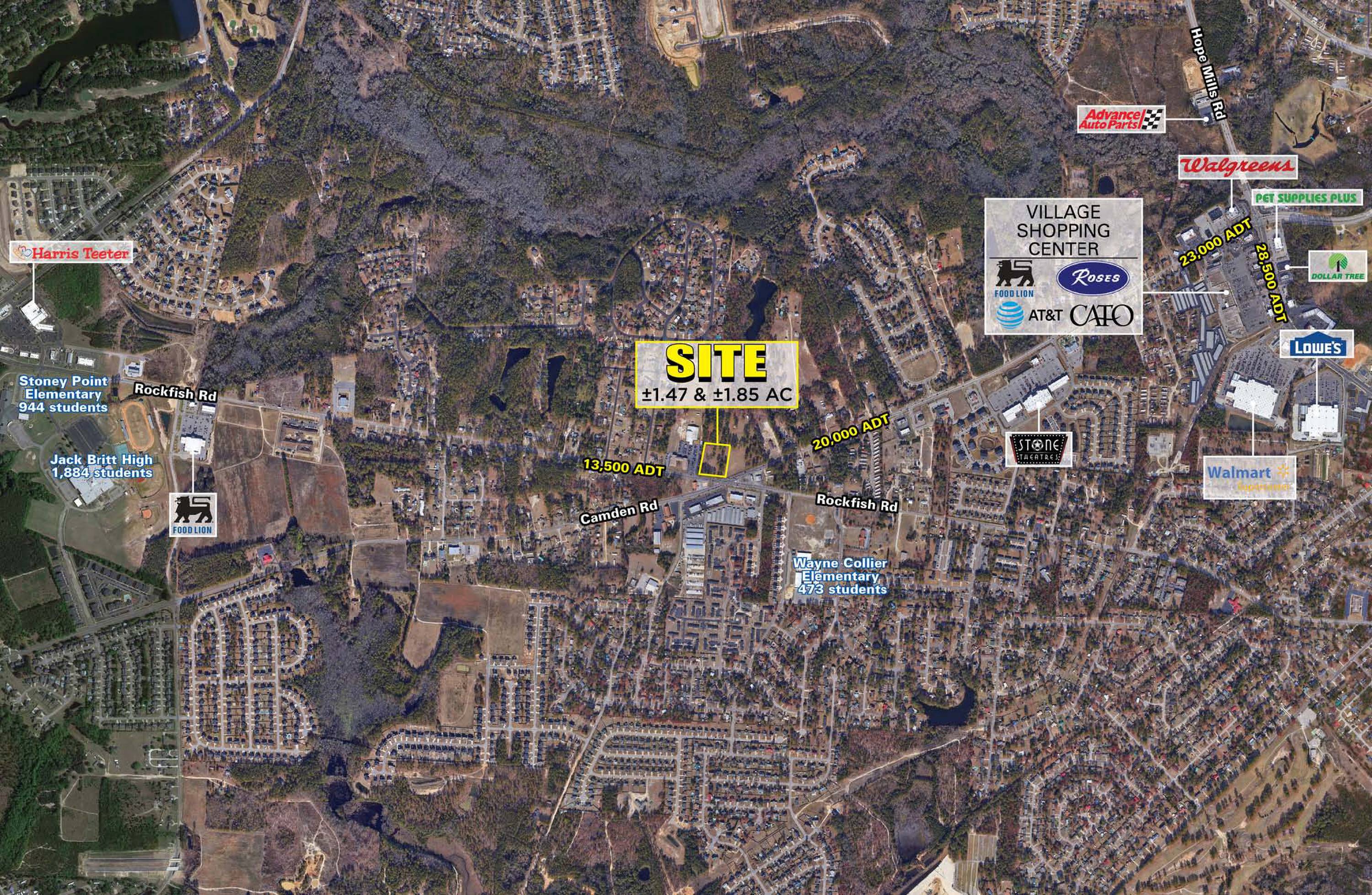 Camden Rd & Rockfish Rd, Fayetteville, NC 28306