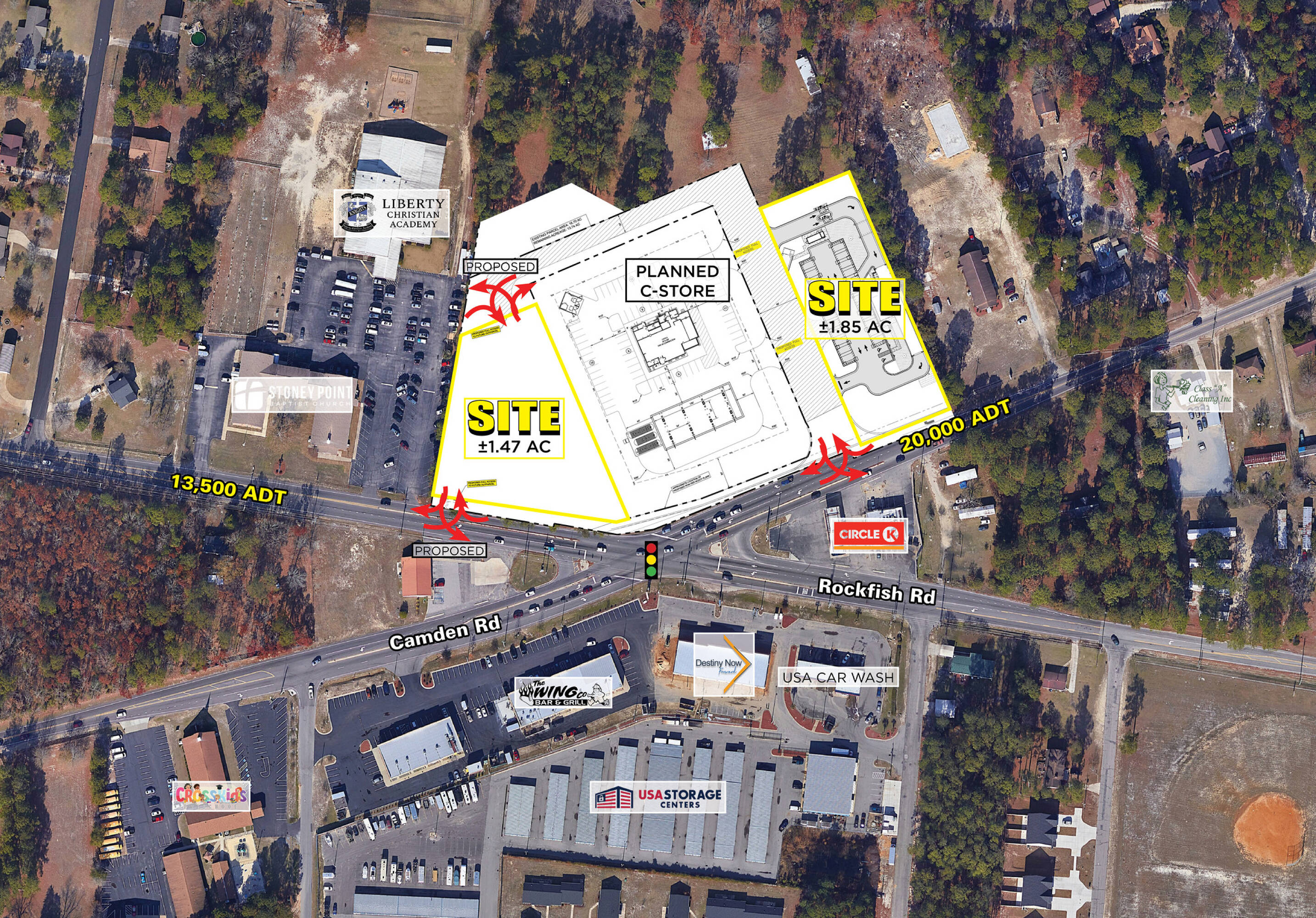 Camden Rd & Rockfish Rd, Fayetteville, NC 28306