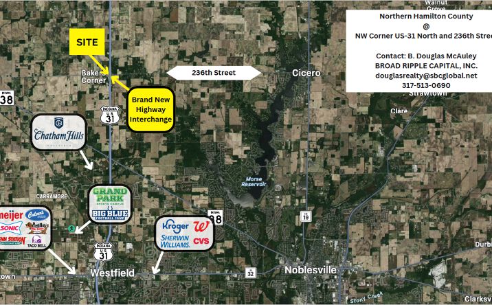 Pictures of Retail, Land property located at 1592 E 236th St, Arcadia, IN 46030 for lease - image #1