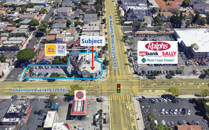 Pictures of Retail, Restaurant property located at 2524 S Vermont Ave, Los Angeles, CA 90007 for lease - image #1