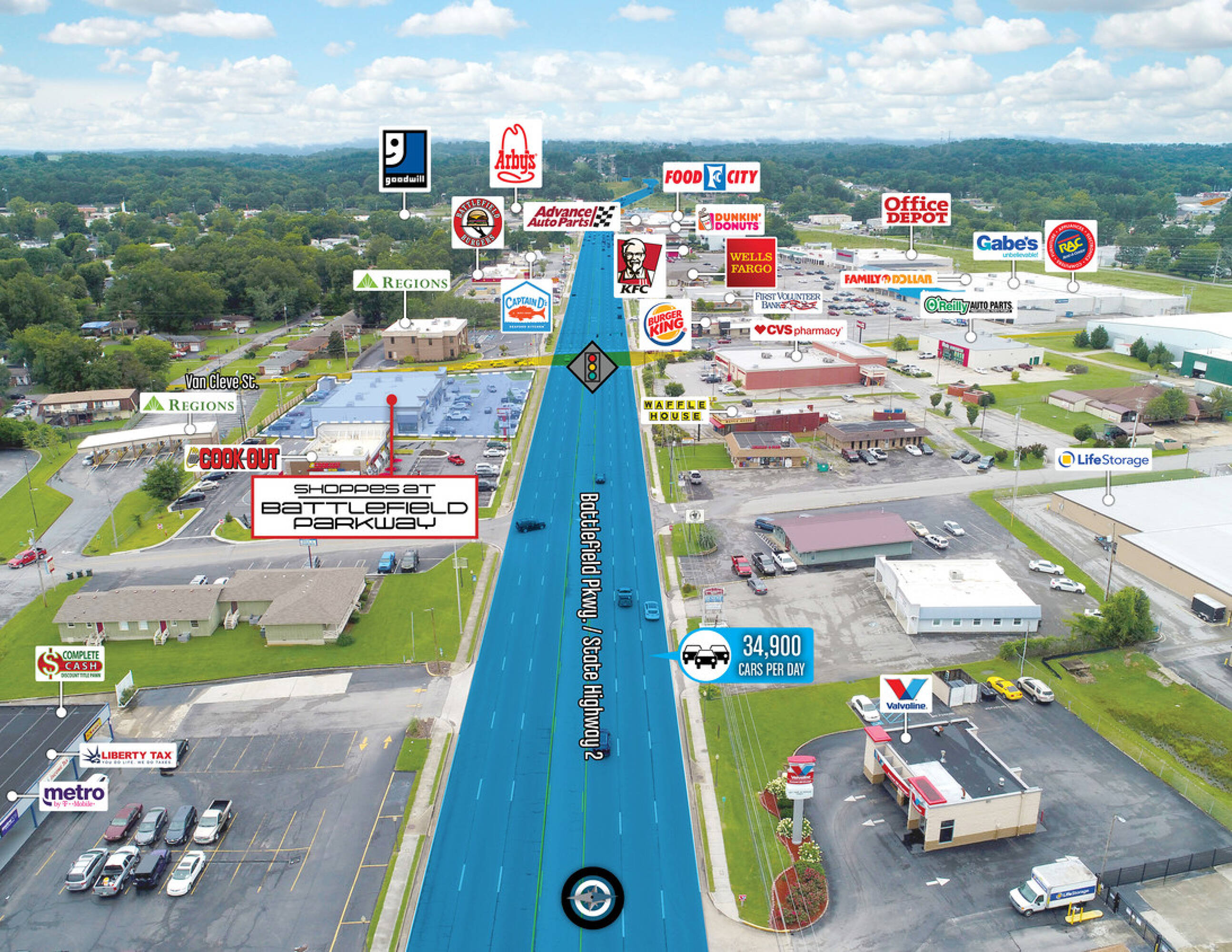 882 Battlefield Pkwy, Fort Oglethorpe, GA 30742