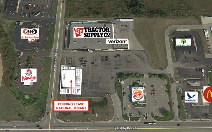 Pictures of Retail property located at 4011 17 Mile Rd NE, Cedar Springs, MI, Cedar Springs, US 49319 for lease - image #1