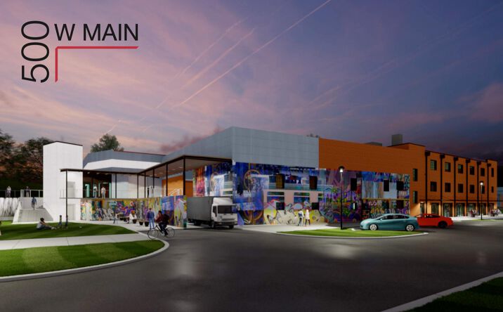 Pictures of Retail, Office, Restaurant property located at 500 W Main St, Spartanburg, SC 29301 for lease - image #1