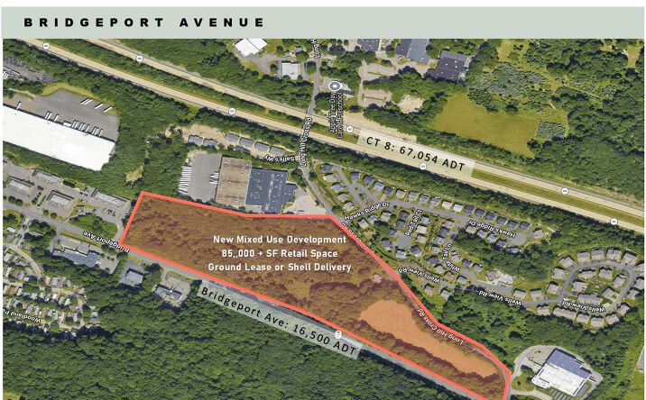 Pictures of Retail, Land, Restaurant property located at Bridgeport Ave, Shelton, CT 06484 for lease - image #1