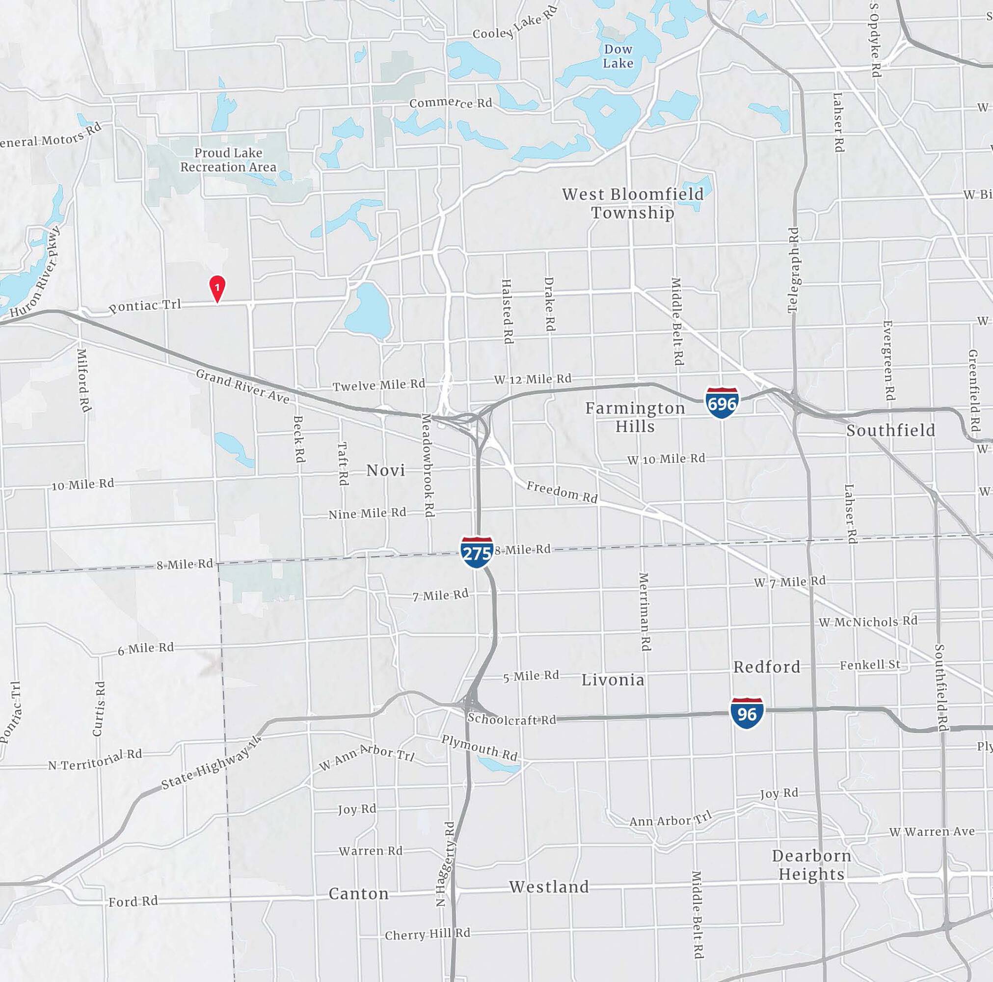 51147 Pontiac Trail, Wixom, MI 48393