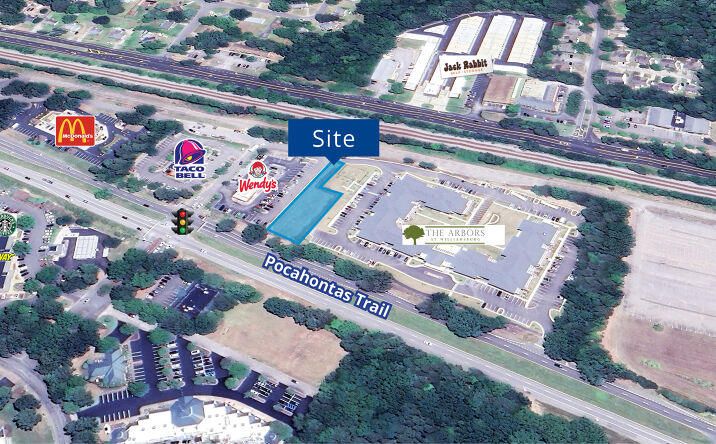 Pictures of Land property located at 1911 Pocahontas Trail, Williamsburg, VA 23185 for lease - image #1