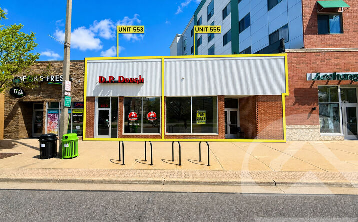 Pictures of Retail, Restaurant property located at 553 - 555 E. Grand River Avenue, East Lansing, MI 48823 for lease - image #1
