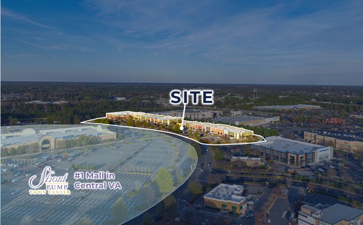 Pictures of Retail property located at 11740 W Broad St, Richmond, VA 23233 for lease - image #1