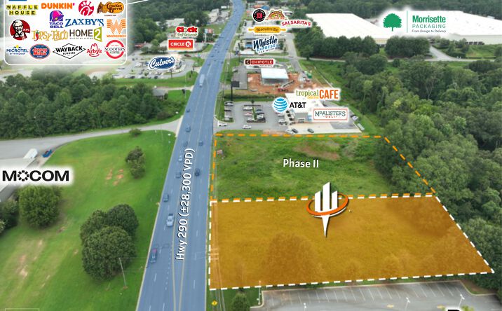 Pictures of Retail, Office property located at 1723 E Main St, Duncan, SC 29334 for lease - image #1
