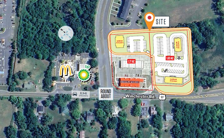 Pictures of Retail, Office property located at 4249 Winchester Rd, Marshall, VA 20115 for lease - image #1
