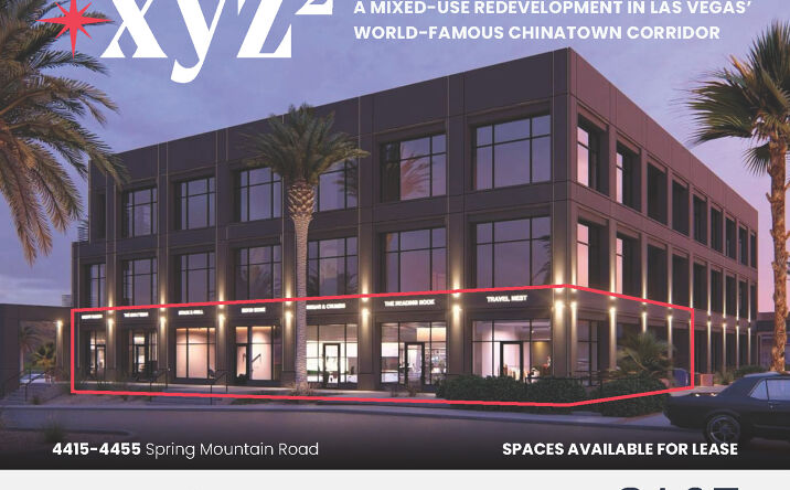Pictures of Retail, Restaurant property located at 4455 Spring Mountain Rd, Las Vegas, NV 89103 for lease - image #1