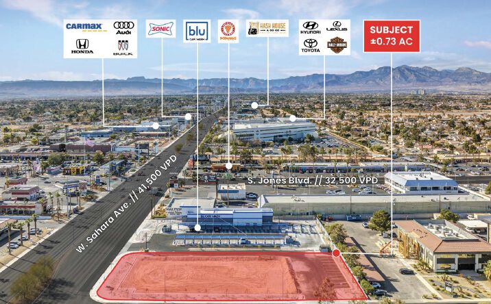 Pictures of Retail, Land property located at 5950 W Sahara Ave, Las Vegas, NV 89117 for lease - image #1