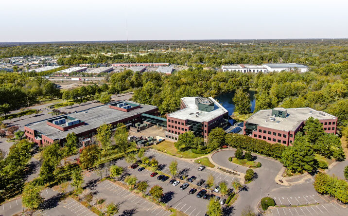 Pictures of Office property located at 7130 Goodlett Farms Pkwy, Cordova, TN 38016 for lease - image #1