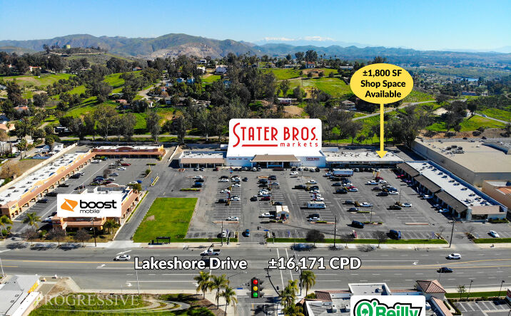 Pictures of Retail property located at 16746 Lakeshore Dr, Lake Elsinore, CA 92530 for lease - image #1