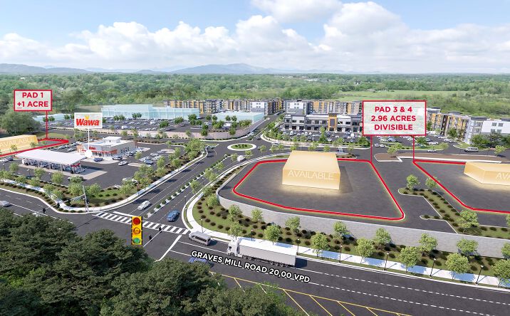 Pictures of Retail, Office, Special Purpose property located at 1600 Graves Mill Rd, Lynchburg, VA 24502 for lease - image #1