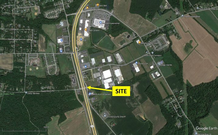 Pictures of Retail, Office, Land property located at 1155 Industrial Pk Wy, Denton, MD 21629 for lease - image #1