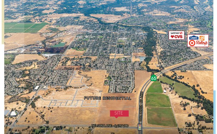 Pictures of Retail property located at NEC Hwy 65 & Nelson, Lincoln, CA 95648 for lease - image #1