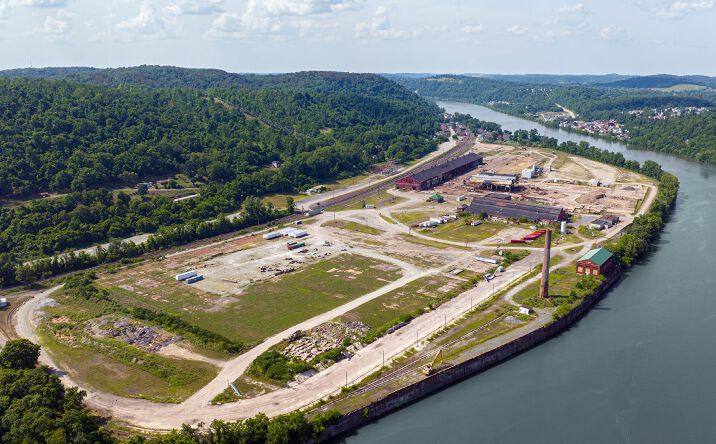 Pictures of Industrial, Land property located at 1 Wheeling Pittsburgh Steel Dr, Allenport, PA 15412 for lease - image #1
